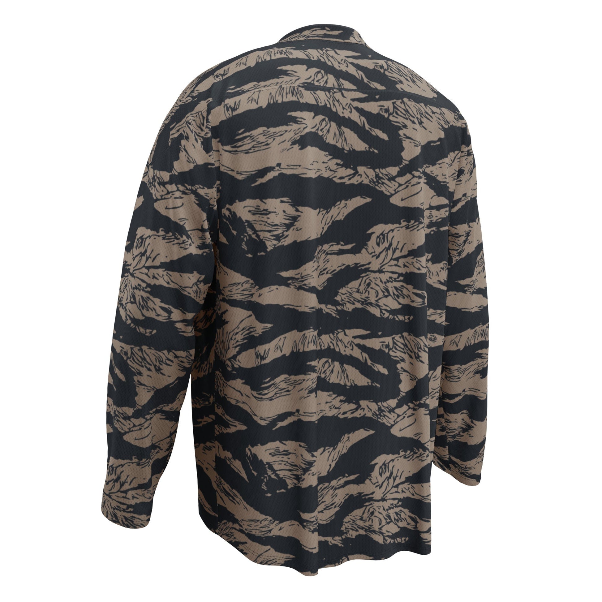 Afghanistan Taliban Special Forces Badri Tiger Stripe CAMO hockey fan jersey - Hockey Jerseys