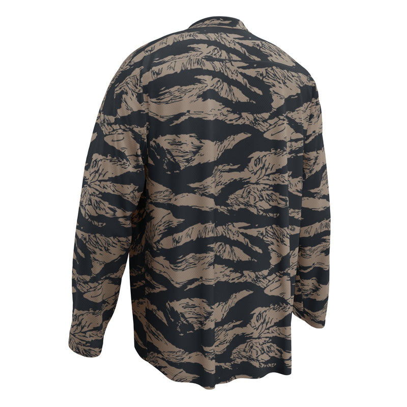 Tiger Stripe Desert Shadow CAMO Unisex Hockey Fan Jersey