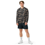 Tiger Stripe Desert Shadow CAMO Unisex Hockey Fan Jersey