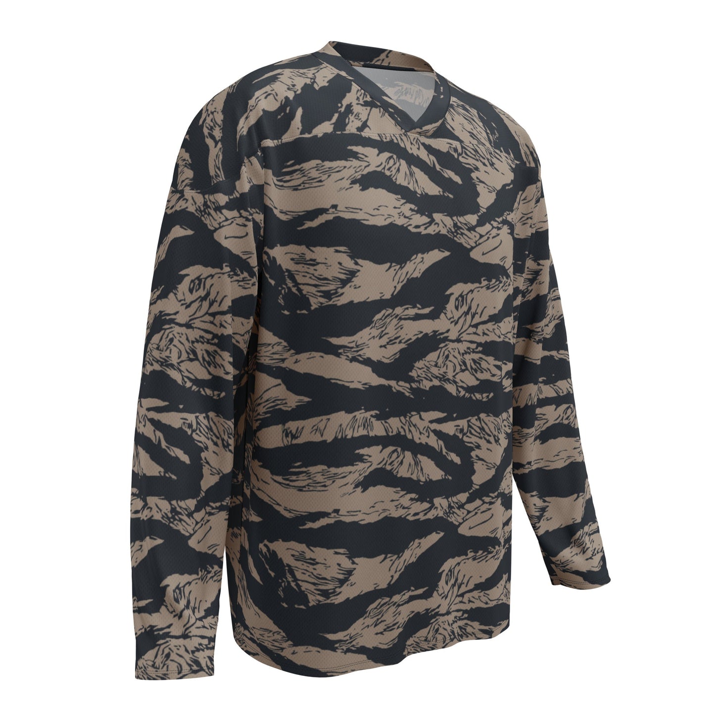 Afghanistan Taliban Special Forces Badri Tiger Stripe CAMO hockey fan jersey - Hockey Jerseys