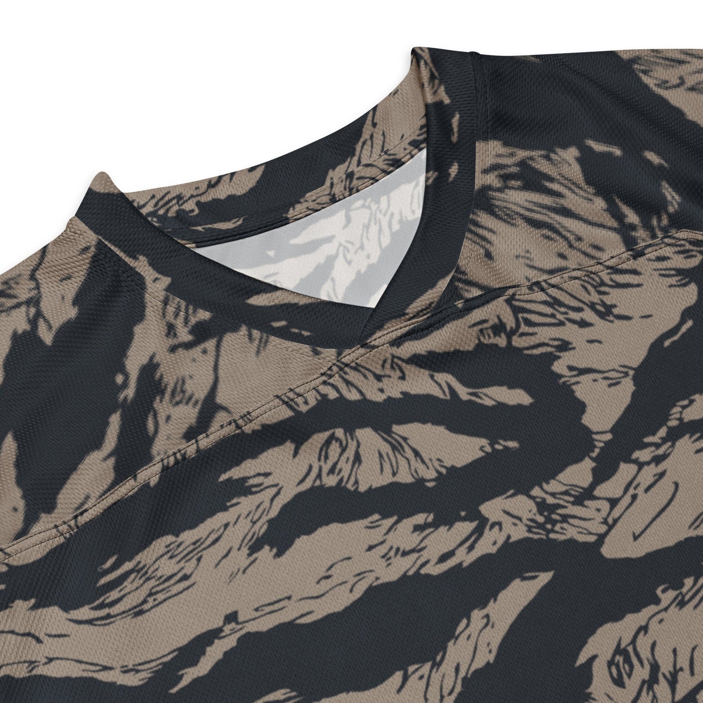 Afghanistan Taliban Special Forces Badri Tiger Stripe CAMO hockey fan jersey - Hockey Jerseys