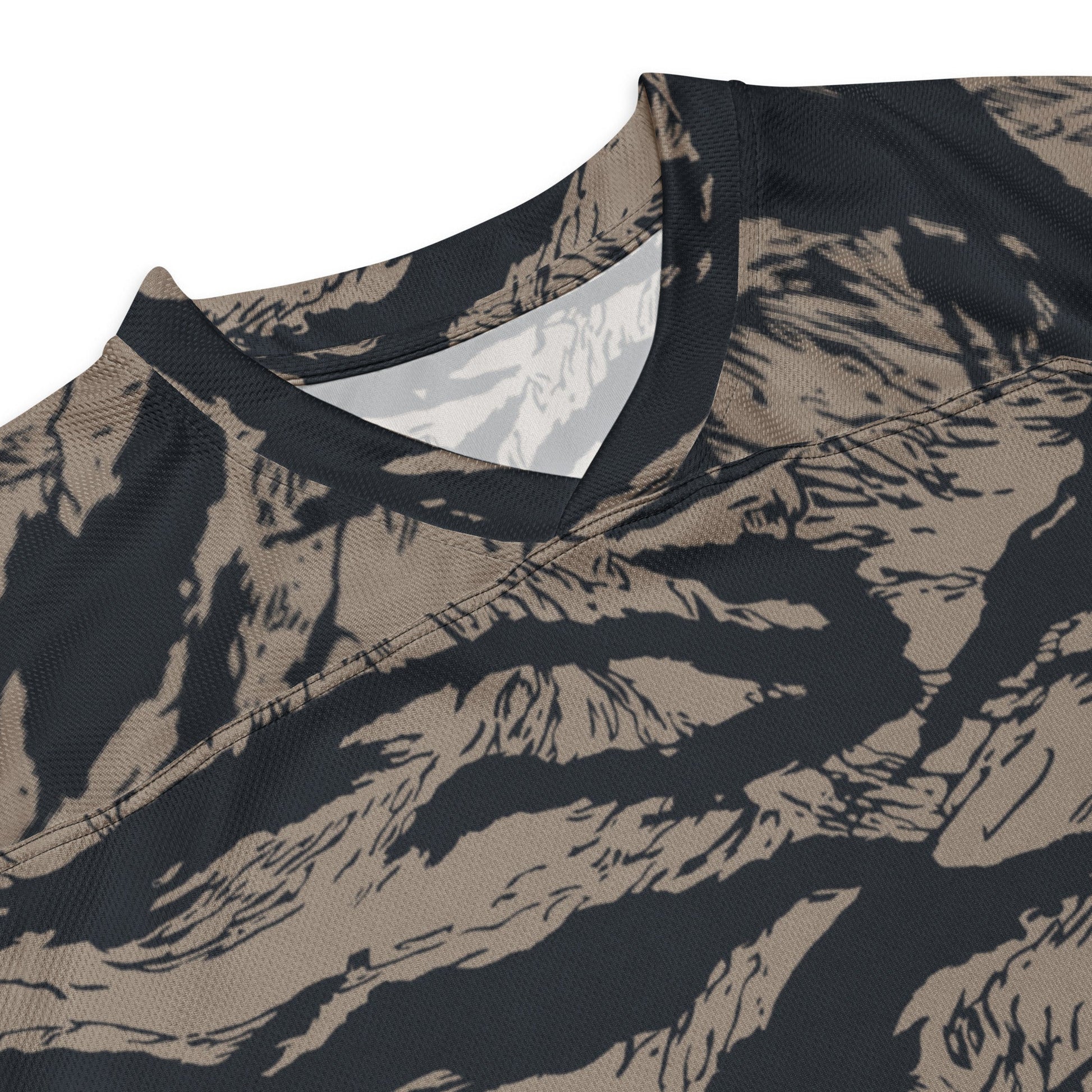 Afghanistan Taliban Special Forces Badri Tiger Stripe CAMO hockey fan jersey - Hockey Jerseys