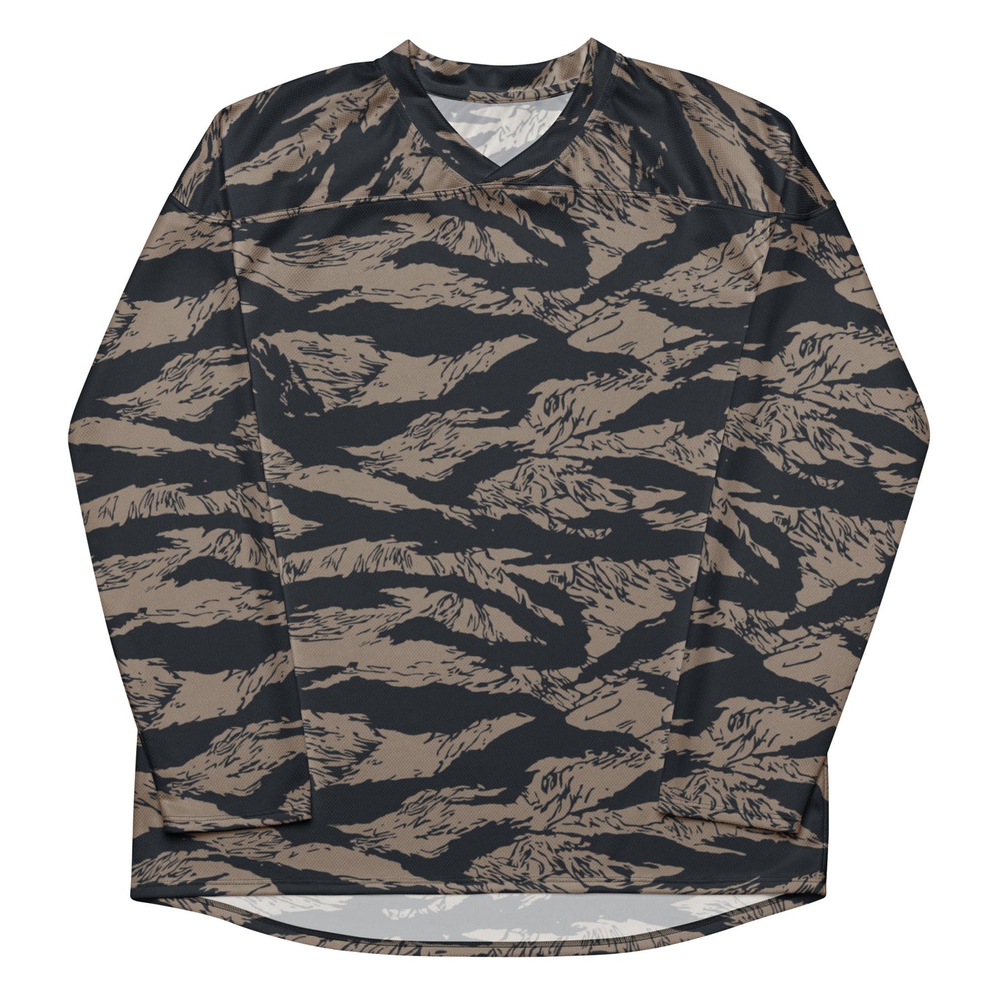 Afghanistan Taliban Special Forces Badri Tiger Stripe CAMO hockey fan jersey - Hockey Jerseys