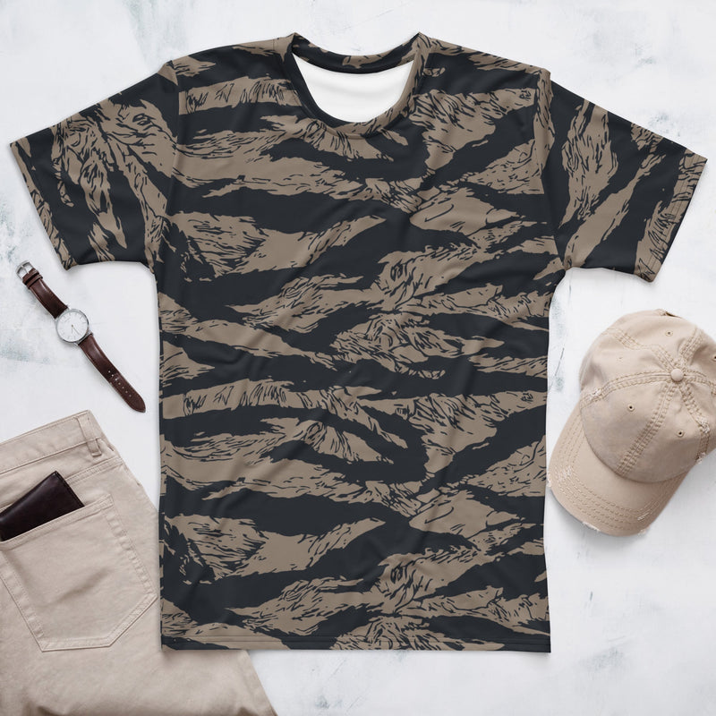 Tiger Stripe Desert Shadow CAMO Mens T-Shirt - XS