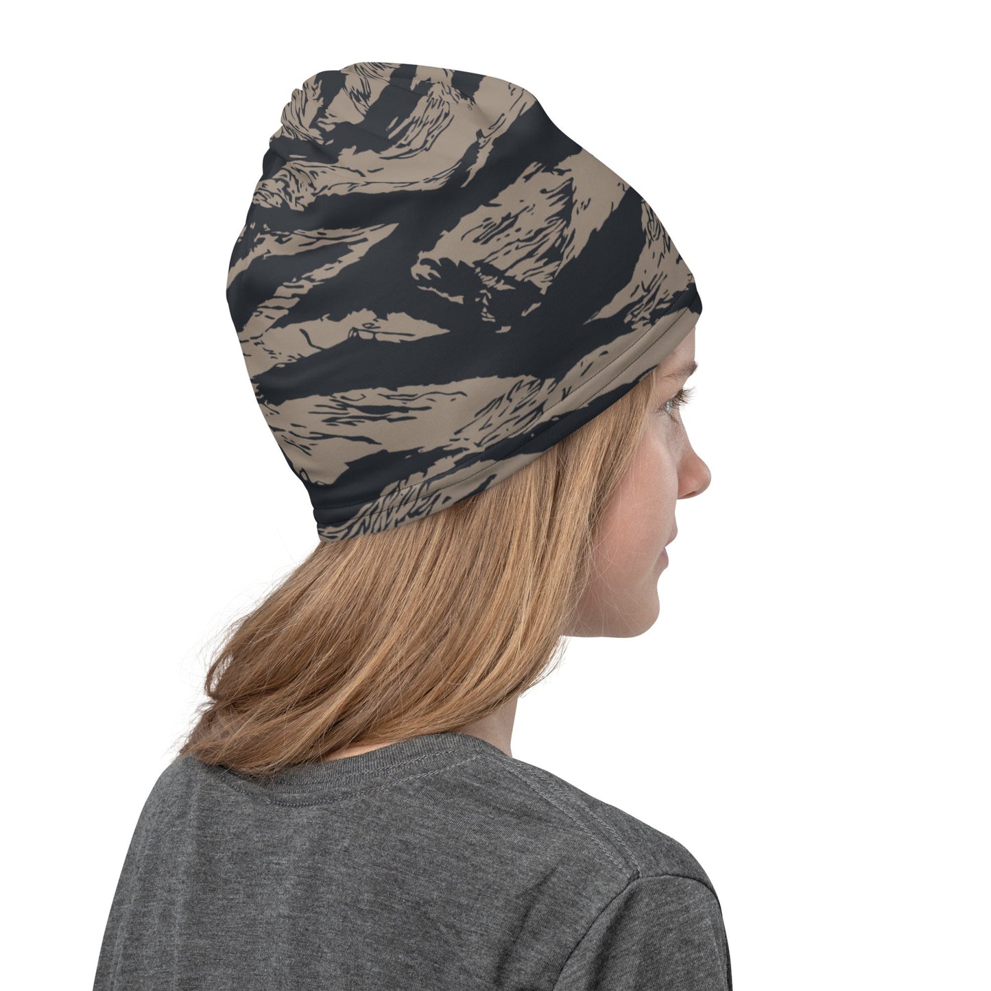 Afghanistan Taliban Special Forces Badri Tiger Stripe CAMO Neck Gaiter - Gaiters