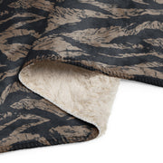 Tiger Stripe Desert Shadow CAMO Sherpa Blanket