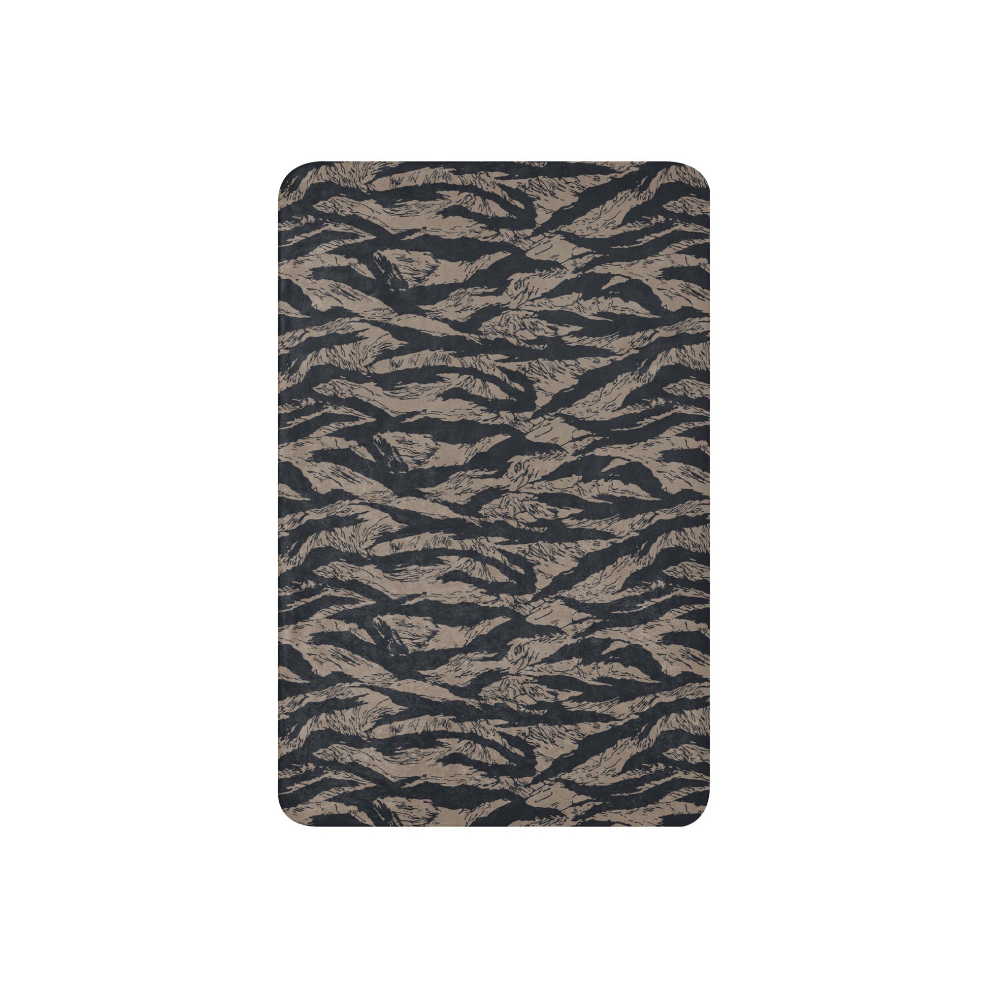 Afghanistan Taliban Special Forces Badri Tiger Stripe CAMO Sherpa blanket - Blankets