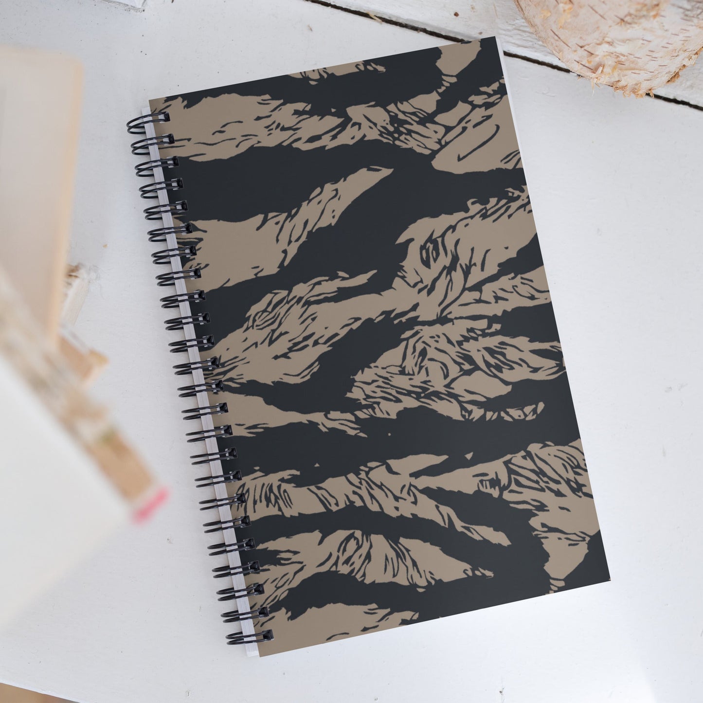 Afghanistan Taliban Special Forces Badri Tiger Stripe CAMO Spiral notebook - Notebooks