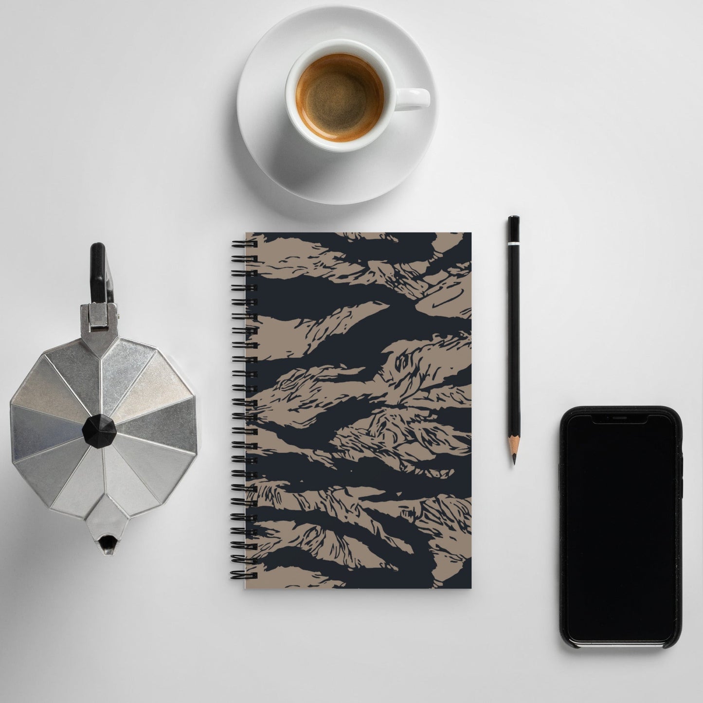 Afghanistan Taliban Special Forces Badri Tiger Stripe CAMO Spiral notebook - Notebooks