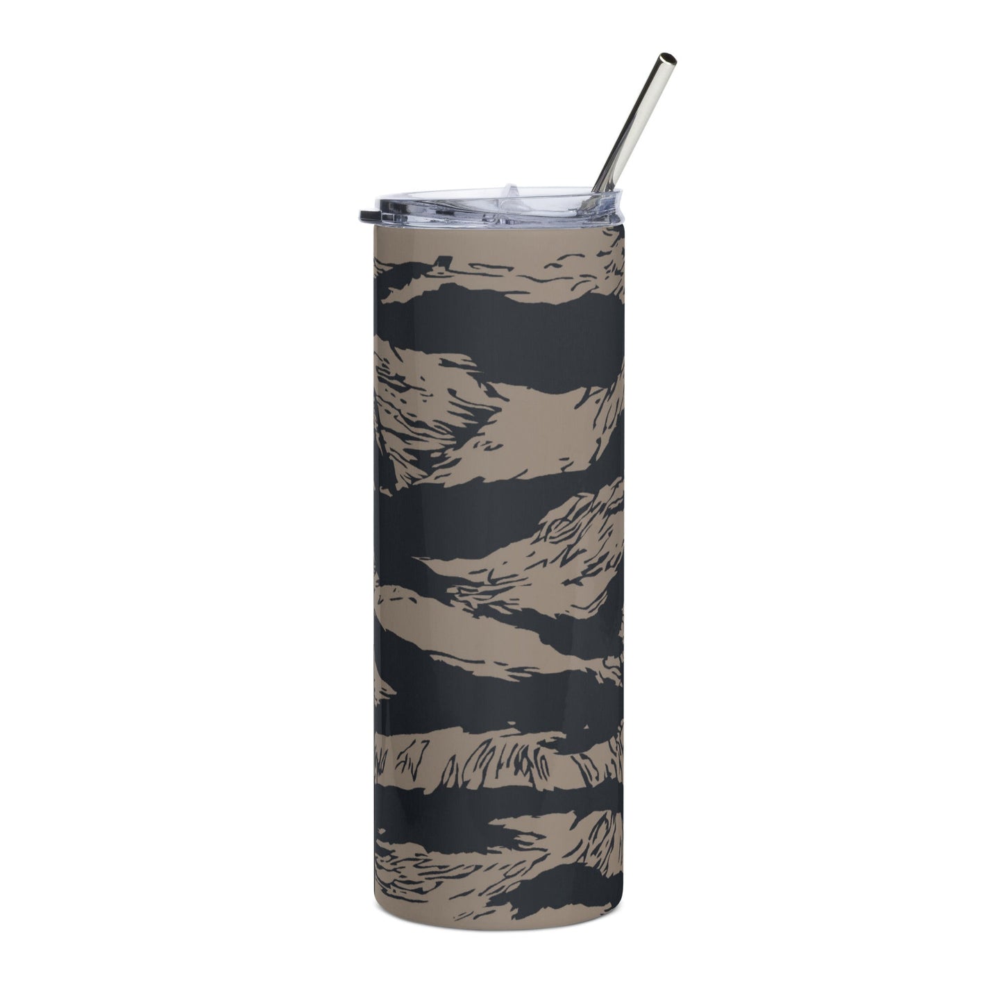 Afghanistan Taliban Special Forces Badri Tiger Stripe CAMO Stainless steel tumbler - Steel Tumblers