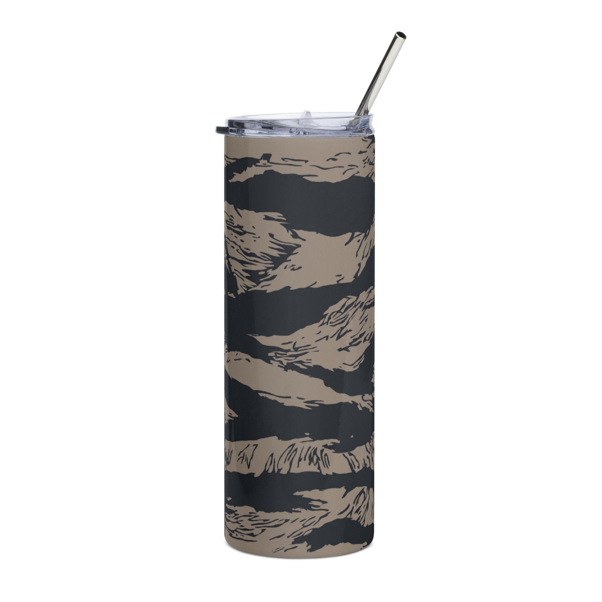 Afghanistan Taliban Special Forces Badri Tiger Stripe CAMO Stainless steel tumbler - Steel Tumblers