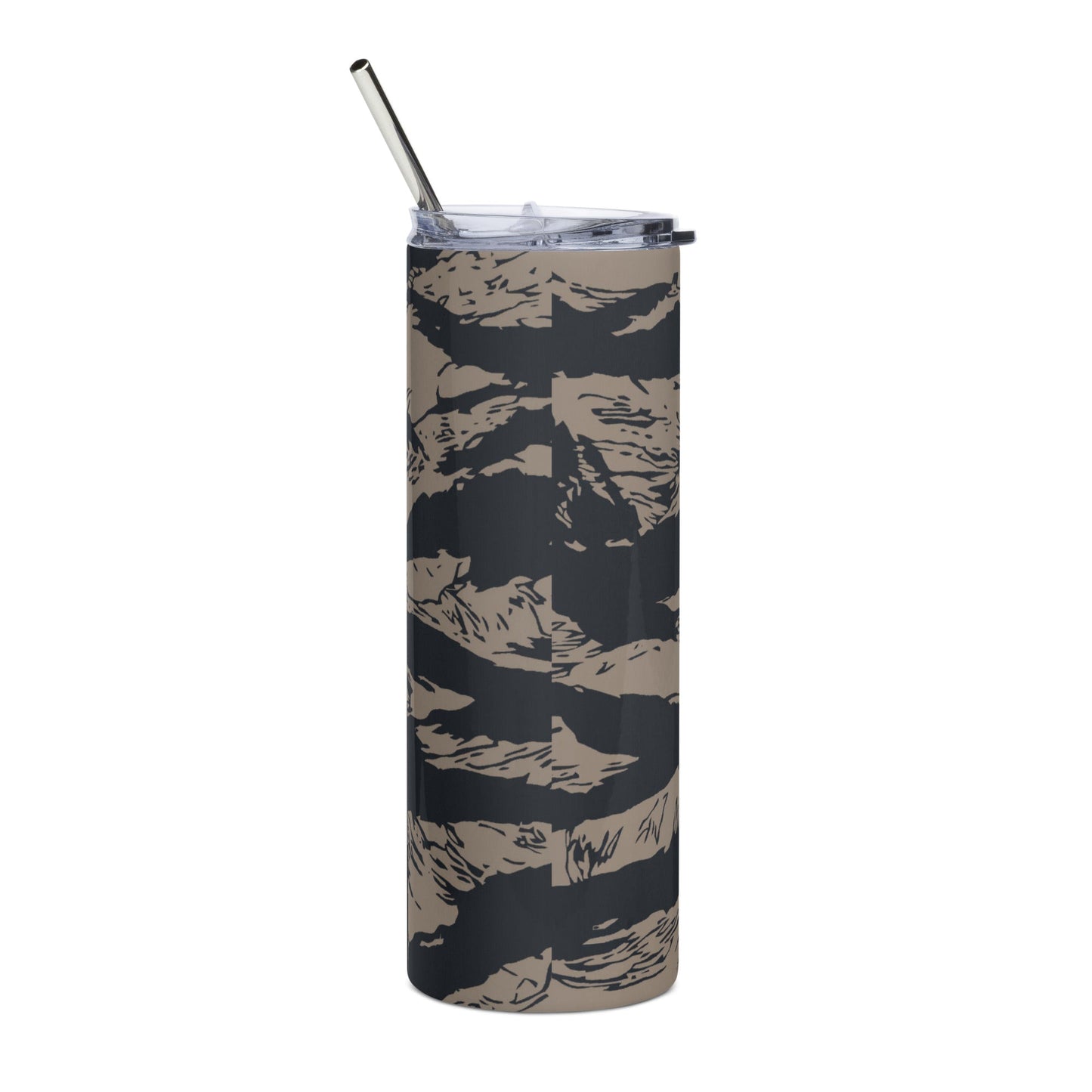Afghanistan Taliban Special Forces Badri Tiger Stripe CAMO Stainless steel tumbler - Steel Tumblers
