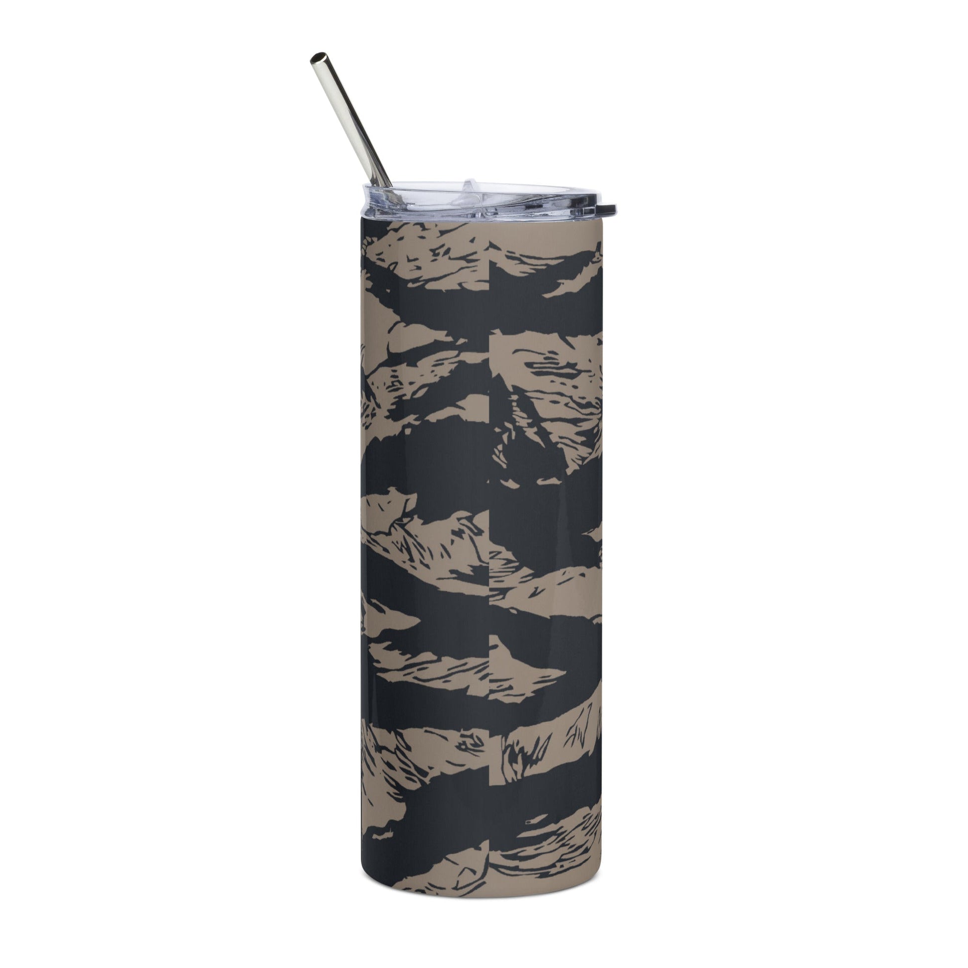 Afghanistan Taliban Special Forces Badri Tiger Stripe CAMO Stainless steel tumbler - Steel Tumblers