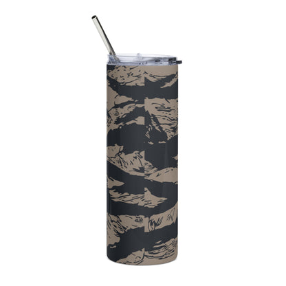 Afghanistan Taliban Special Forces Badri Tiger Stripe CAMO Stainless steel tumbler - Steel Tumblers