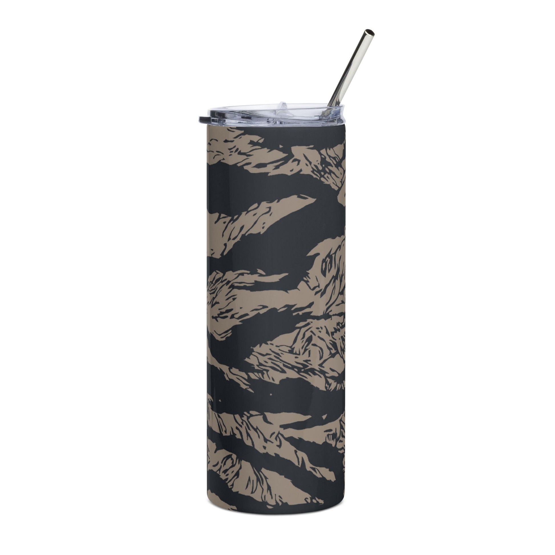 Afghanistan Taliban Special Forces Badri Tiger Stripe CAMO Stainless steel tumbler - Steel Tumblers