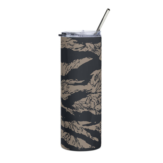 Afghanistan Taliban Special Forces Badri Tiger Stripe CAMO Stainless steel tumbler - Steel Tumblers