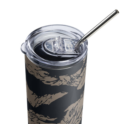 Afghanistan Taliban Special Forces Badri Tiger Stripe CAMO Stainless steel tumbler - Steel Tumblers