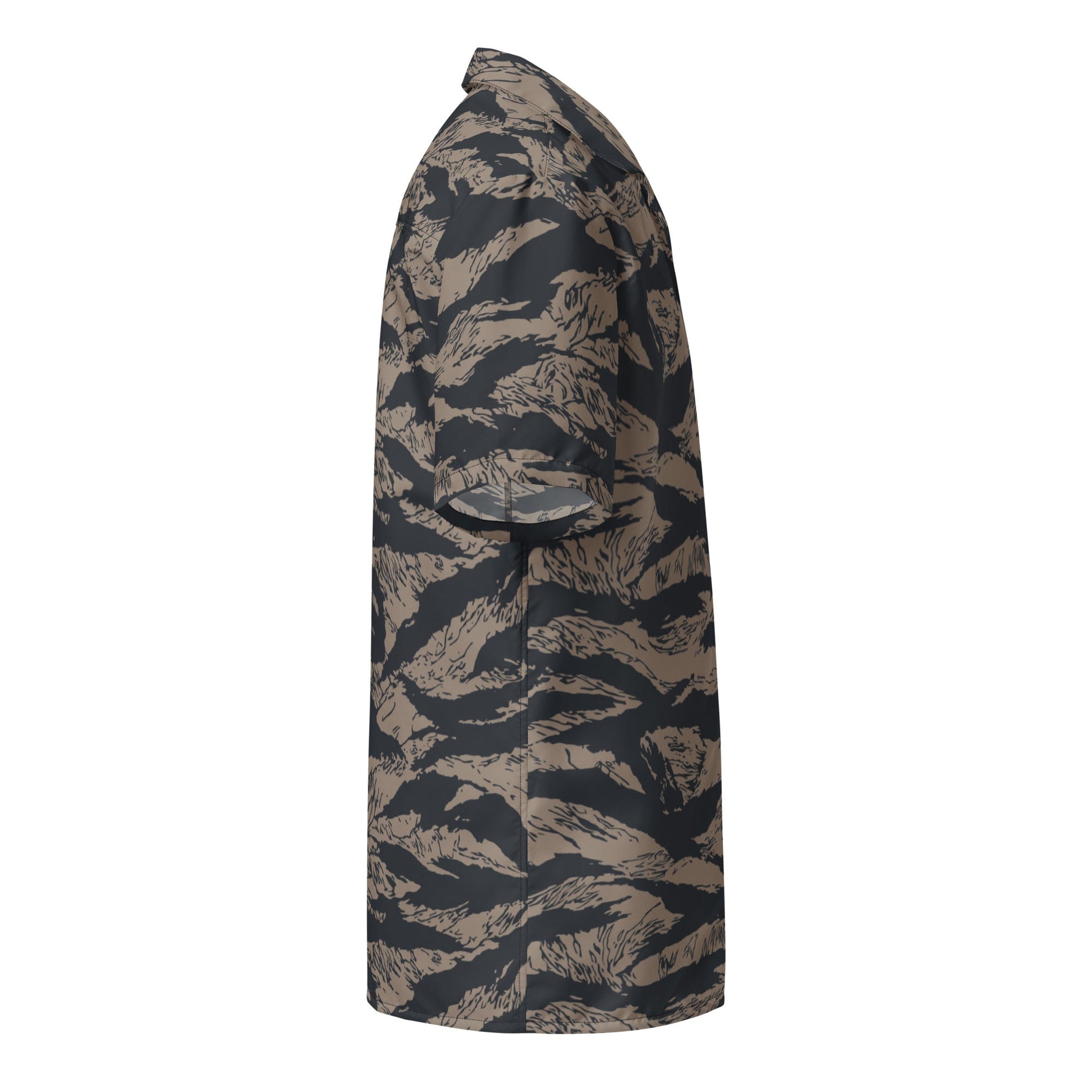 Afghanistan Taliban Special Forces Badri Tiger Stripe CAMO Unisex button shirt - Button Shirts