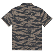 Tiger Stripe Desert Shadow CAMO Unisex Short-Sleeve Button Shirt
