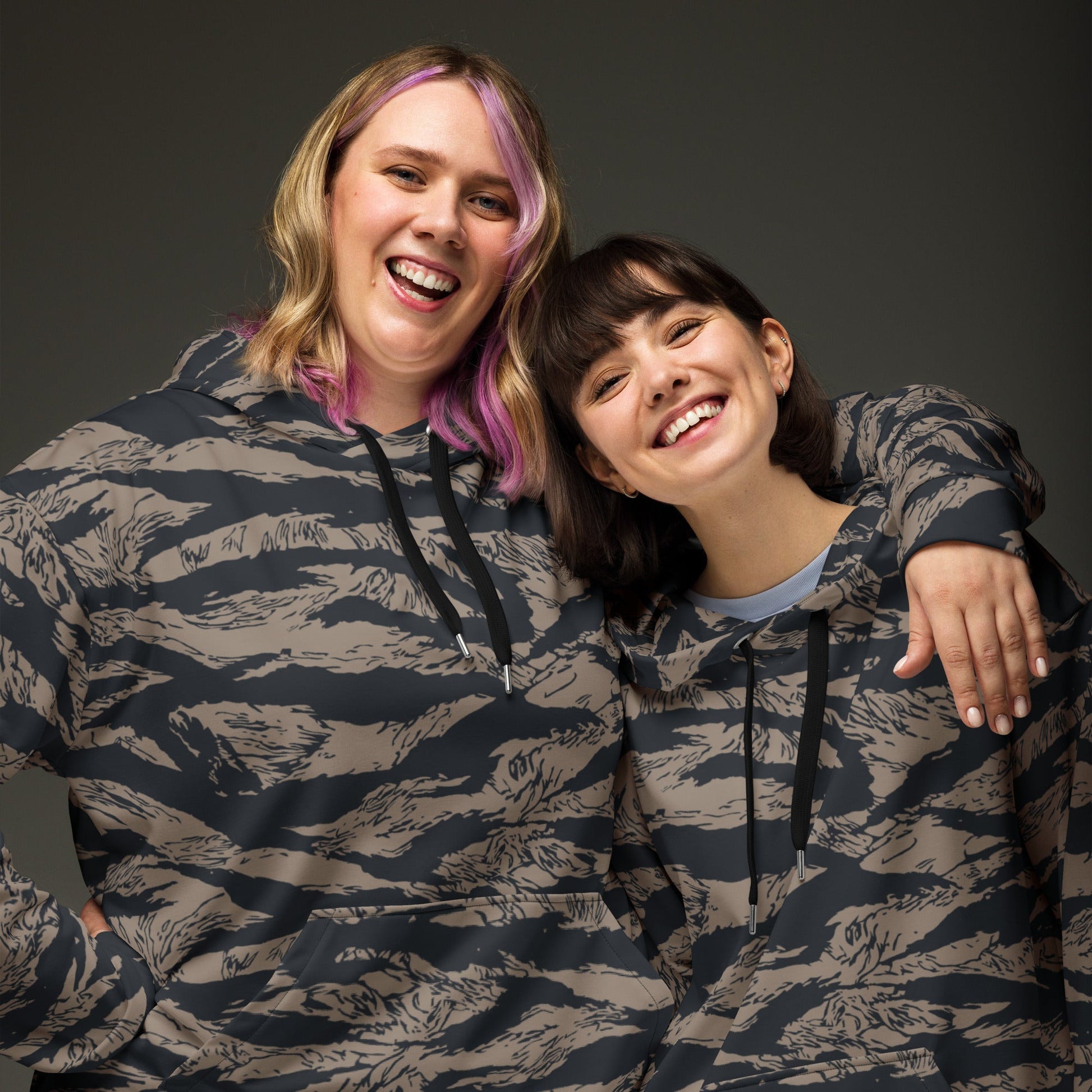 Afghanistan Taliban Special Forces Badri Tiger Stripe CAMO Unisex Hoodie - Hoodies