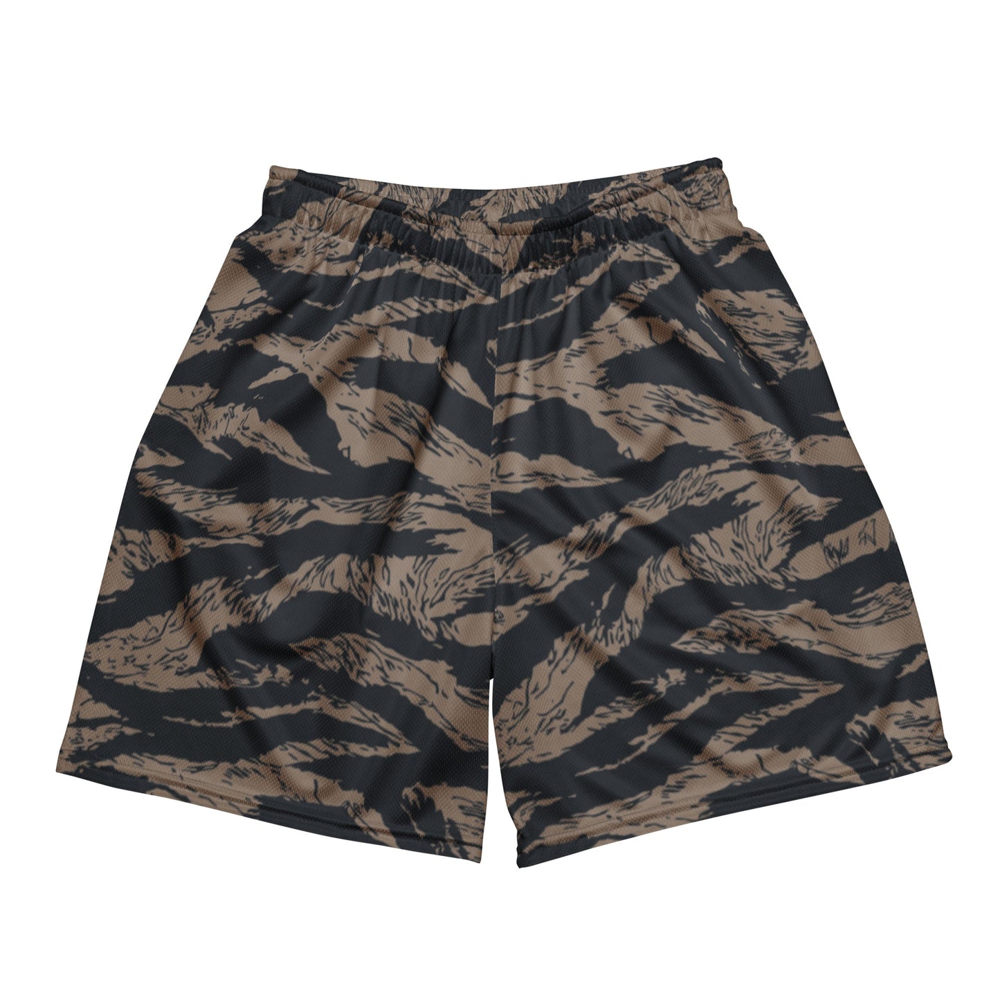 Afghanistan Taliban Special Forces Badri Tiger Stripe CAMO Unisex mesh shorts - 2XS - Mesh Shorts