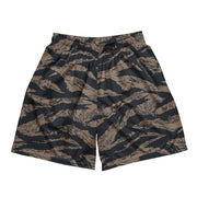 Tiger Stripe Desert Shadow CAMO Unisex Mesh Shorts - 2XS