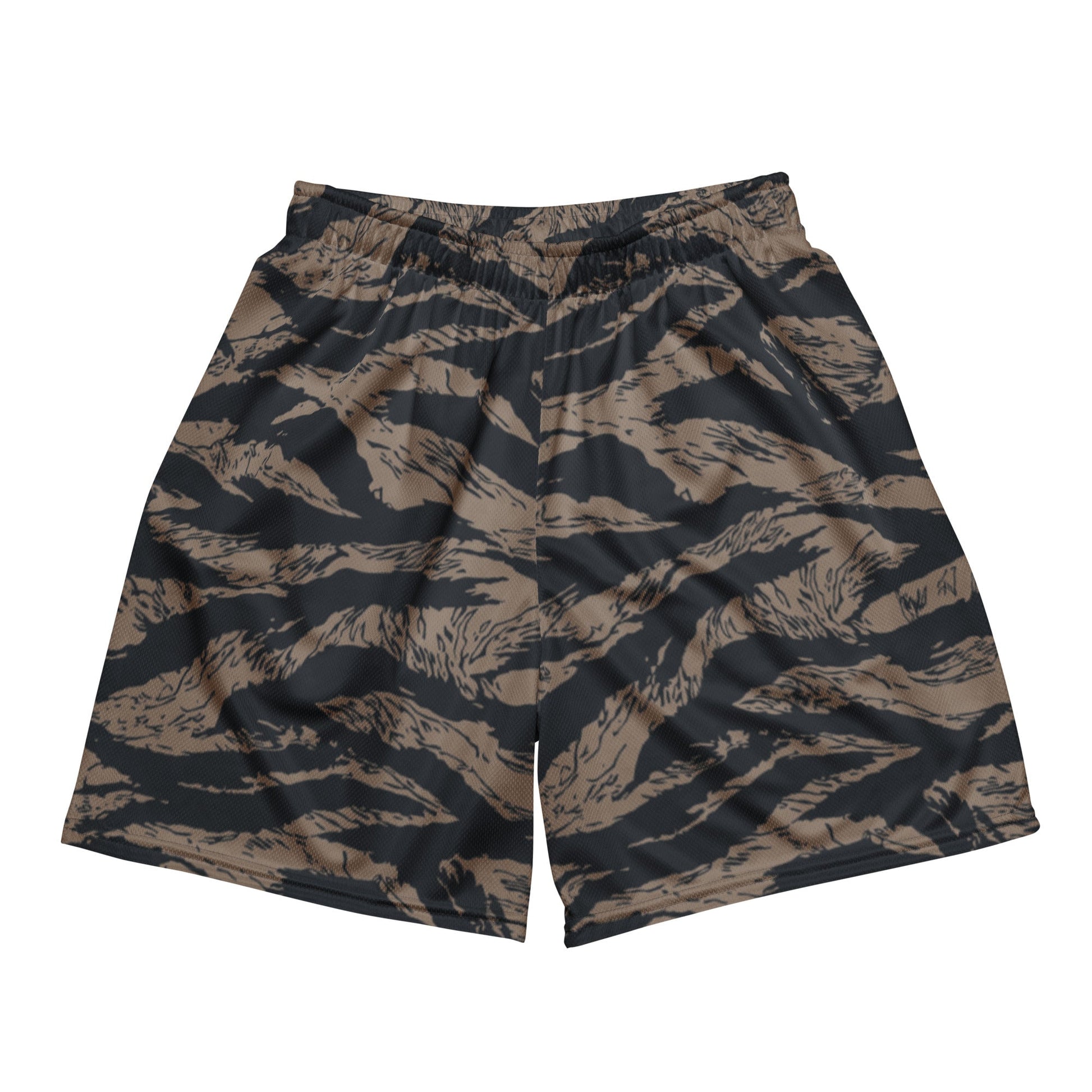 Afghanistan Taliban Special Forces Badri Tiger Stripe CAMO Unisex mesh shorts - 2XS - Mesh Shorts