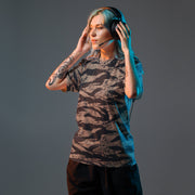 Tiger Stripe Desert Shadow CAMO Unisex Sports Jersey