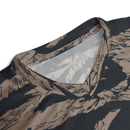 Afghanistan Taliban Special Forces Badri Tiger Stripe CAMO unisex sports jersey - Sports Jerseys