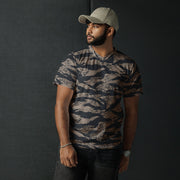 Tiger Stripe Desert Shadow CAMO Unisex Sports Jersey