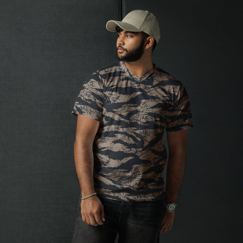 Tiger Stripe Desert Shadow CAMO Unisex Sports Jersey