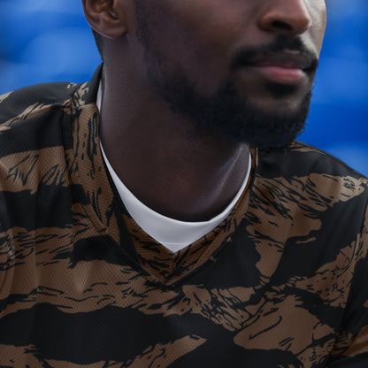 Afghanistan Taliban Special Forces Badri Tiger Stripe CAMO unisex sports jersey - Sports Jerseys