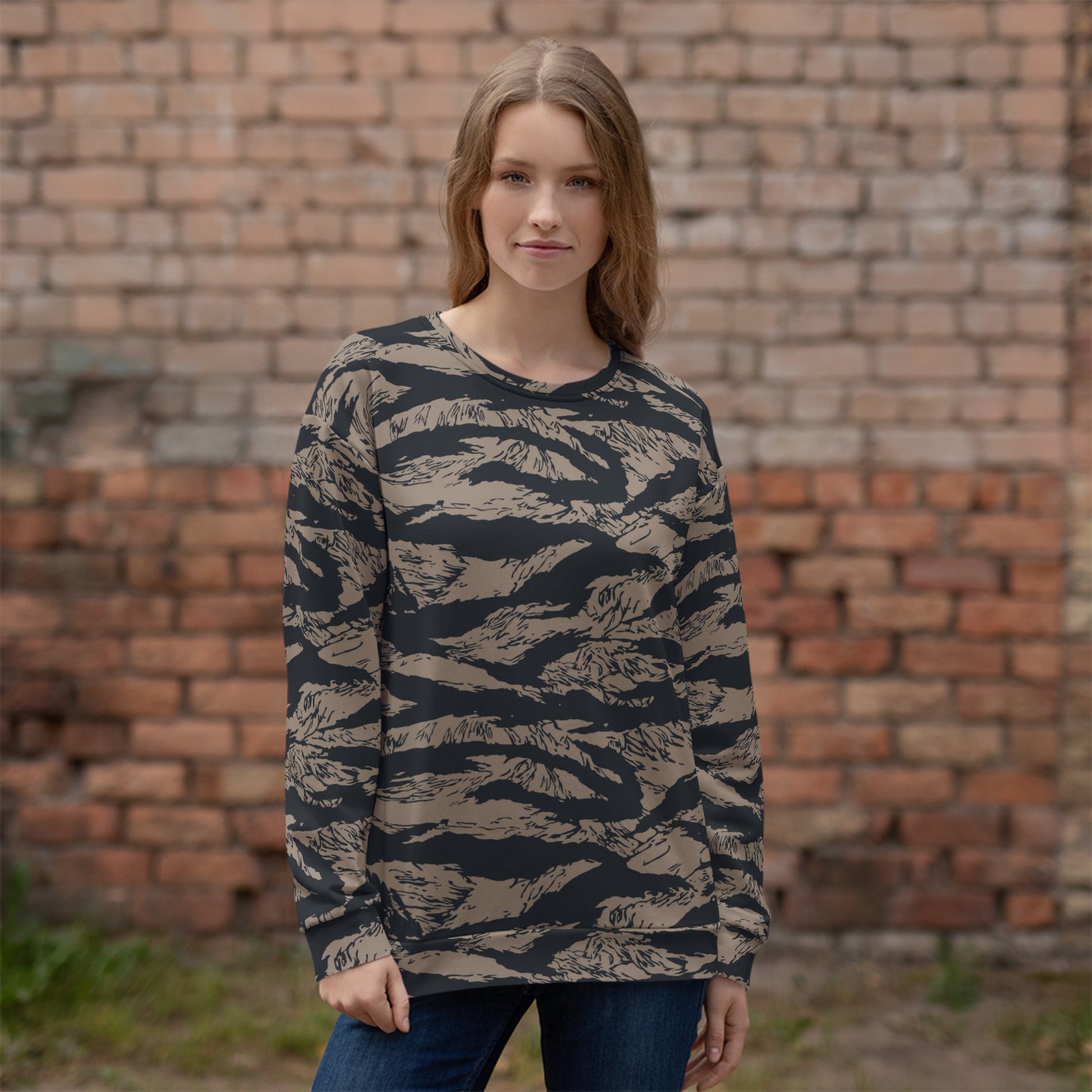 Afghanistan Taliban Special Forces Badri Tiger Stripe CAMO Unisex Sweatshirt - Sweatshirts