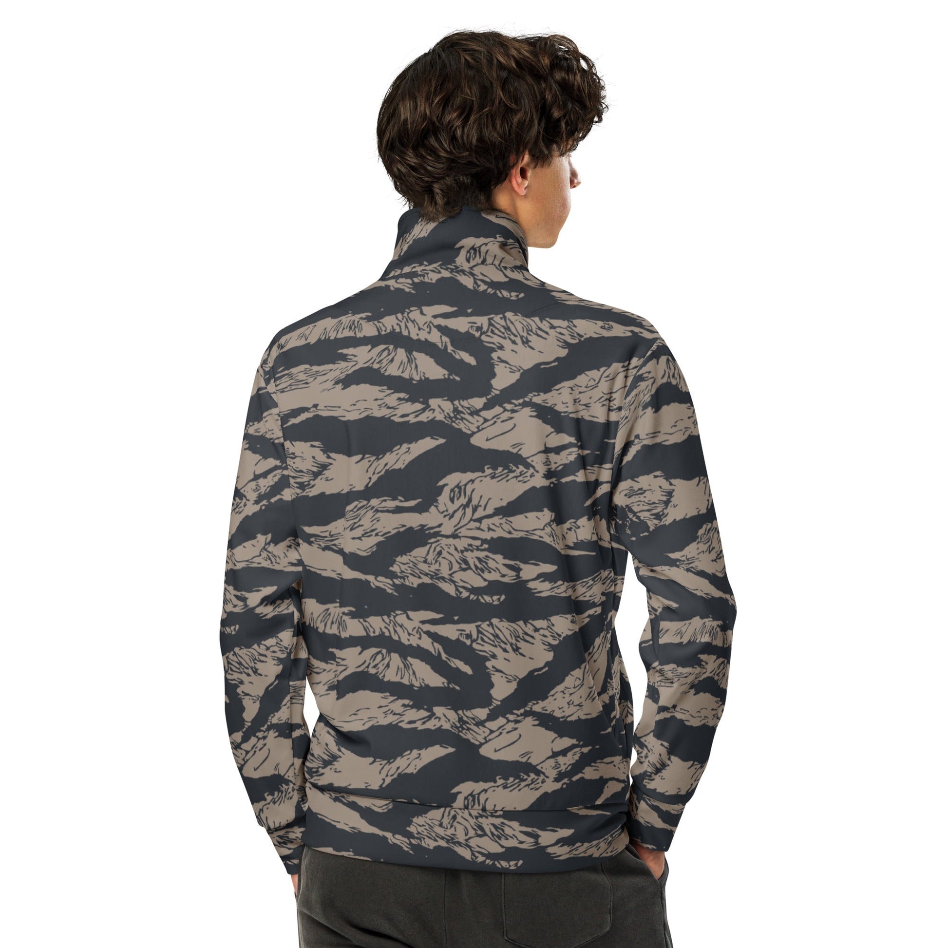 Afghanistan Taliban Special Forces Badri Tiger Stripe CAMO Unisex track jacket - Track Jackets
