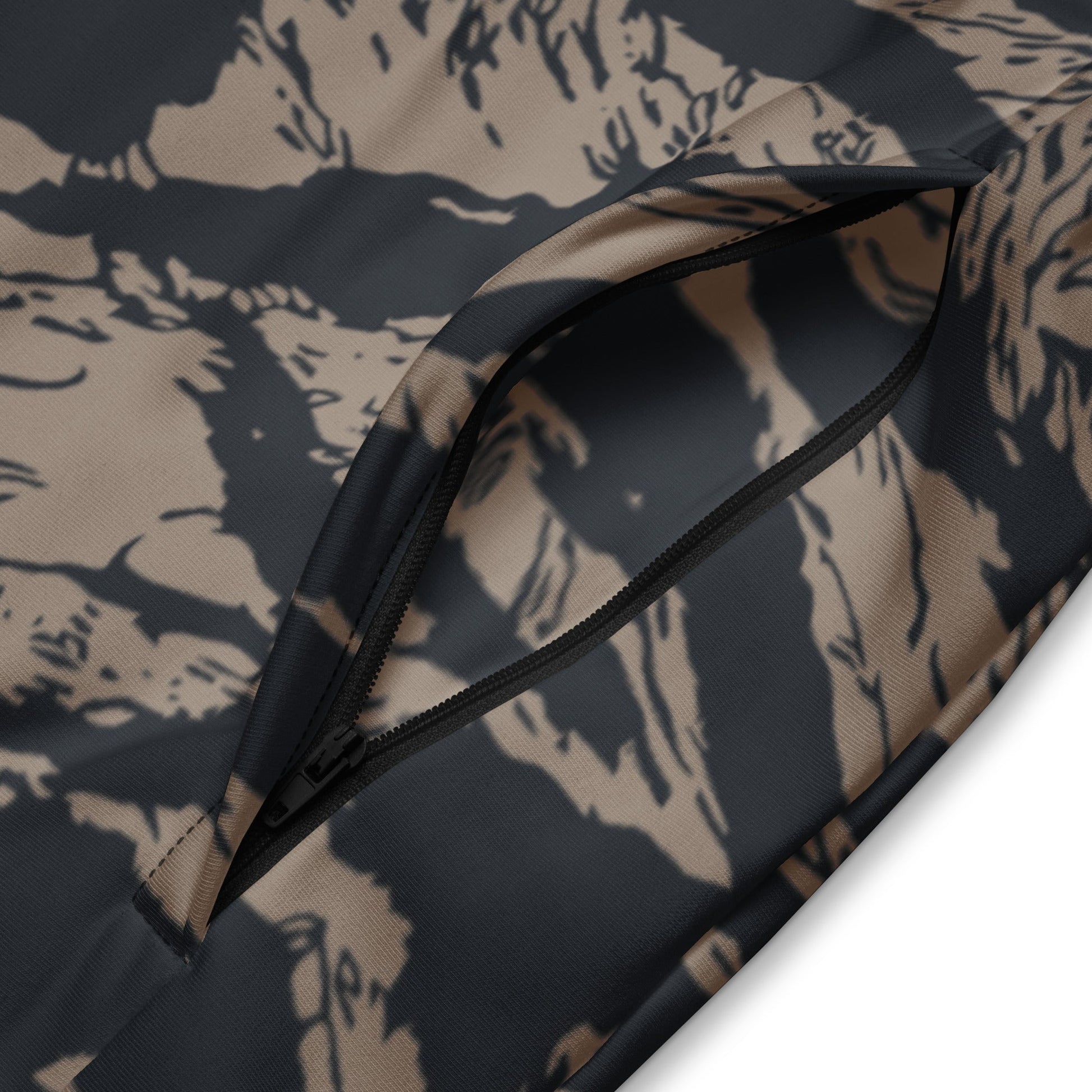 Afghanistan Taliban Special Forces Badri Tiger Stripe CAMO Unisex track jacket - Track Jackets