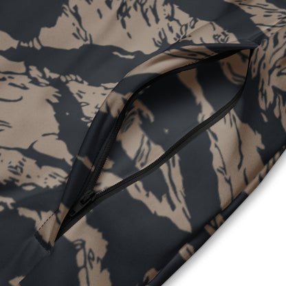 Afghanistan Taliban Special Forces Badri Tiger Stripe CAMO Unisex track jacket - Track Jackets