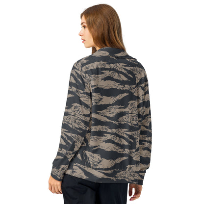 Afghanistan Taliban Special Forces Badri Tiger Stripe CAMO Unisex track jacket - Track Jackets