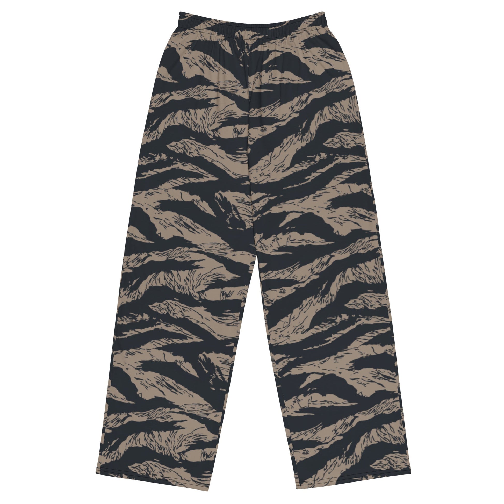 Afghanistan Taliban Special Forces Badri Tiger Stripe CAMO unisex wide-leg pants - 2XS - Wide-leg Pants