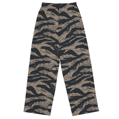 Afghanistan Taliban Special Forces Badri Tiger Stripe CAMO unisex wide-leg pants - Wide-leg Pants