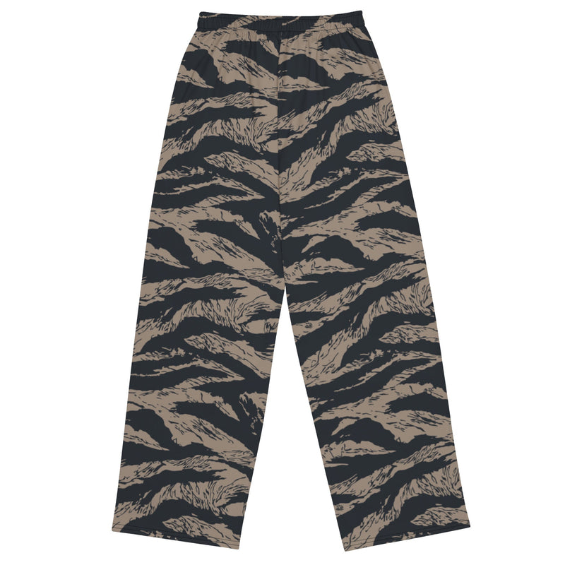 Tiger Stripe Desert Shadow CAMO Unisex Wide-Leg Leisure Pants