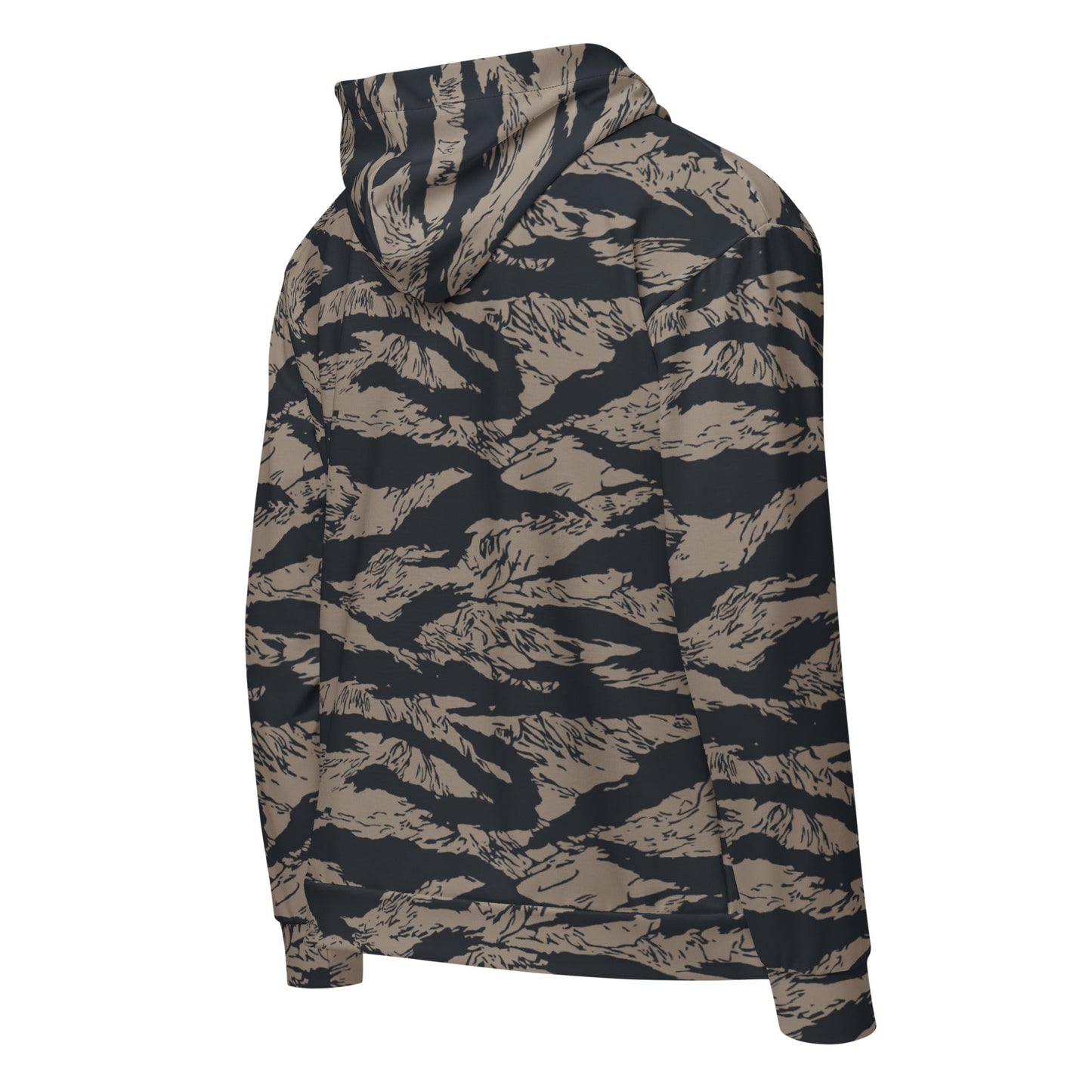 Afghanistan Taliban Special Forces Badri Tiger Stripe CAMO Unisex zip hoodie - Zip Hoodies