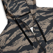 Tiger Stripe Desert Shadow CAMO Unisex Zip Hoodie