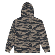 Tiger Stripe Desert Shadow CAMO Unisex Zip Hoodie