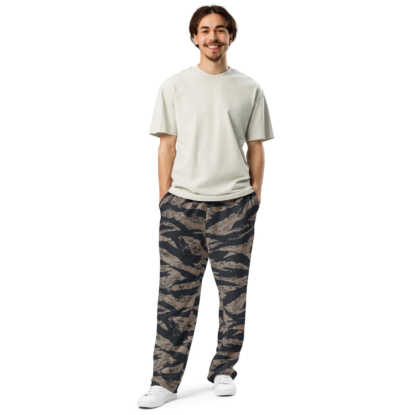 Afghanistan Taliban Special Forces Badri Tiger Stripe CAMO Wide-leg joggers - Joggers