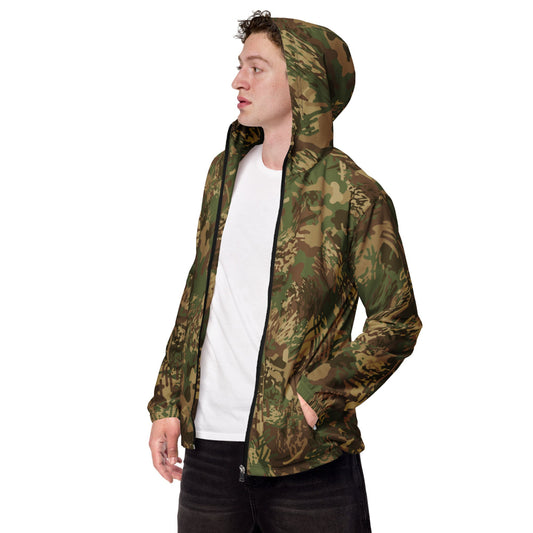 African Anti-poaching Wet Season CAMO Men’s windbreaker - XS - Mens Windbreaker