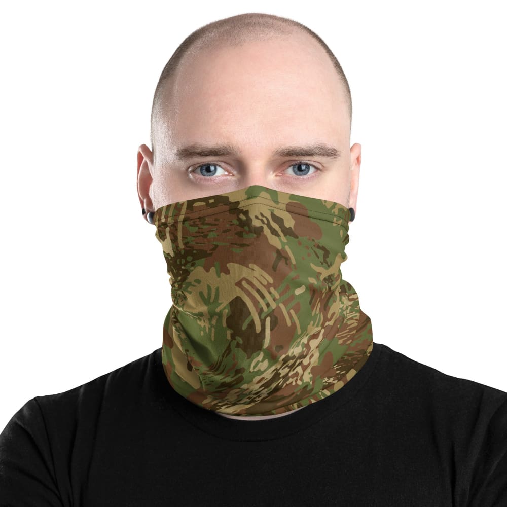 African Anti - poaching Wet Season CAMO Neck Gaiter