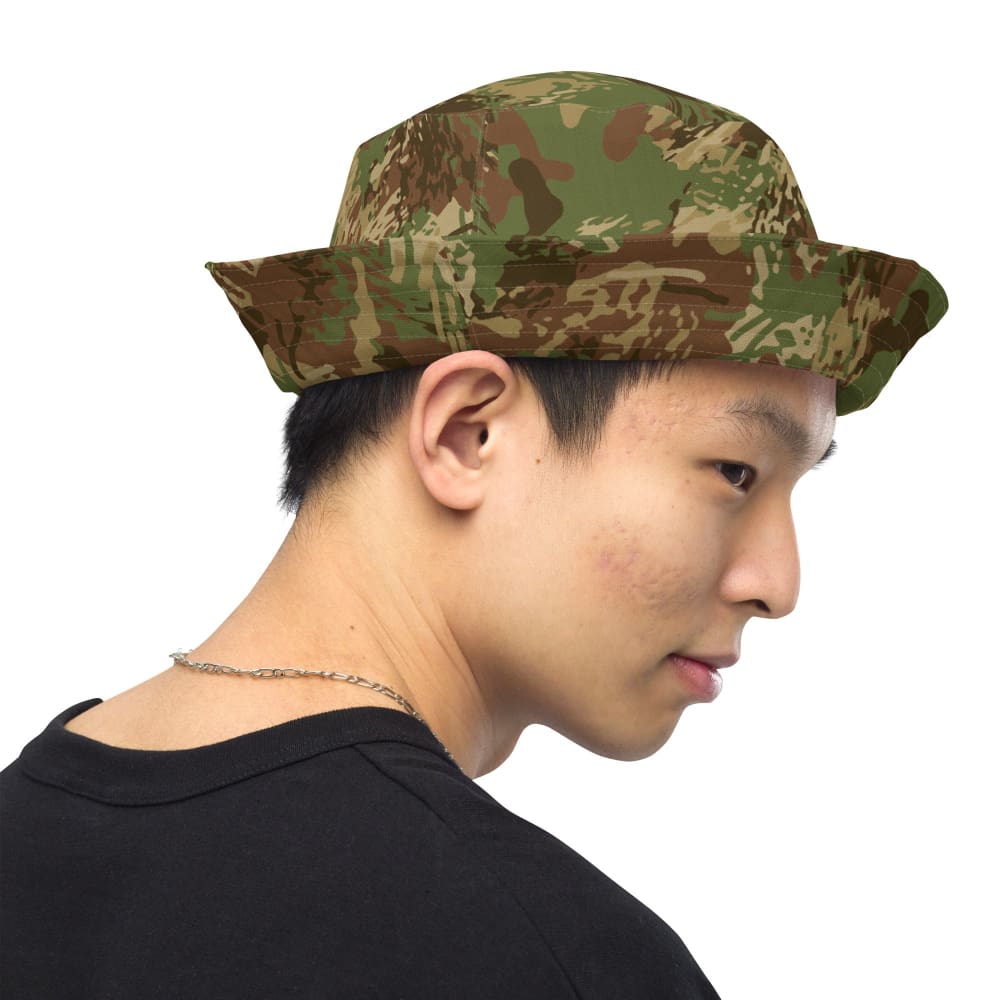 African Anti - poaching Wet Season CAMO Reversible bucket hat