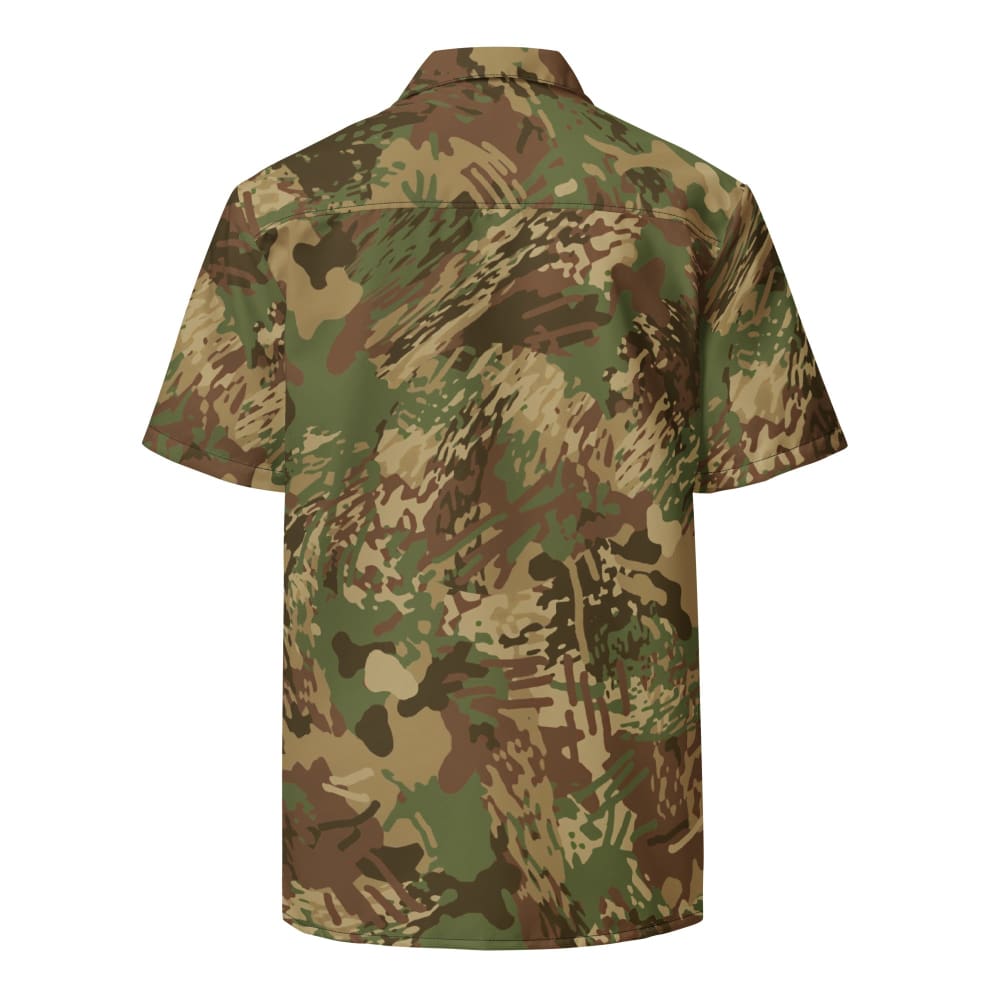 African Anti-poaching Wet Season CAMO Unisex button shirt - Button Shirt