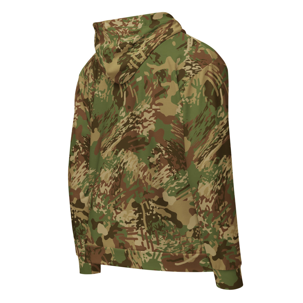 African Anti-poaching Wet Season CAMO Unisex zip hoodie - Zip Hoodie