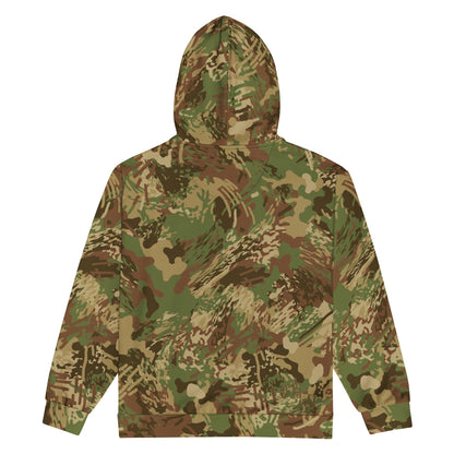 African Anti - poaching Wet Season CAMO Unisex zip hoodie